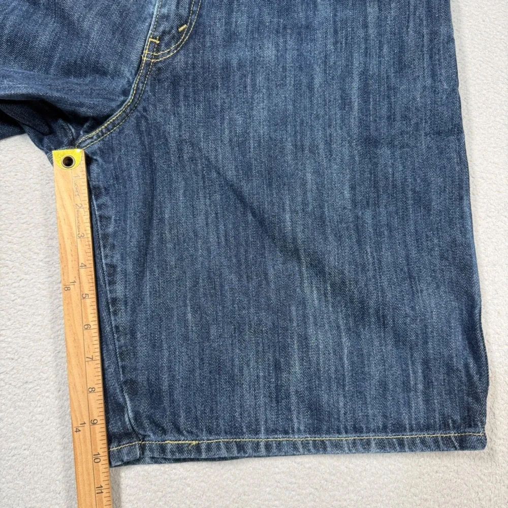 Vintage Y2K Levis SilverTab Carpenter Shorts Mens 33 Blue Baggy Denim Utility